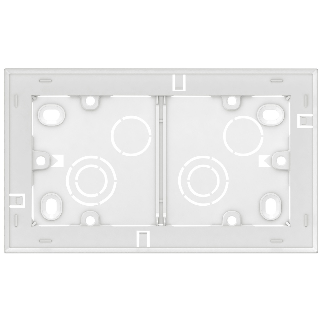 LEGRAND 572392, Doză cu montare aparentă Arteor, Standard britanic/german/francez, Adâncime 48 mm