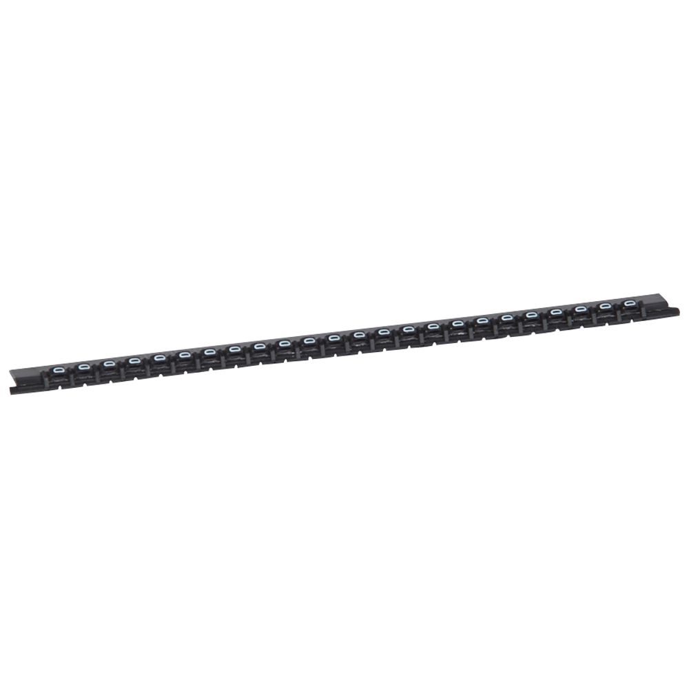 LEGRAND 037809, Memocab Marker, for Cables, Number 0, Black