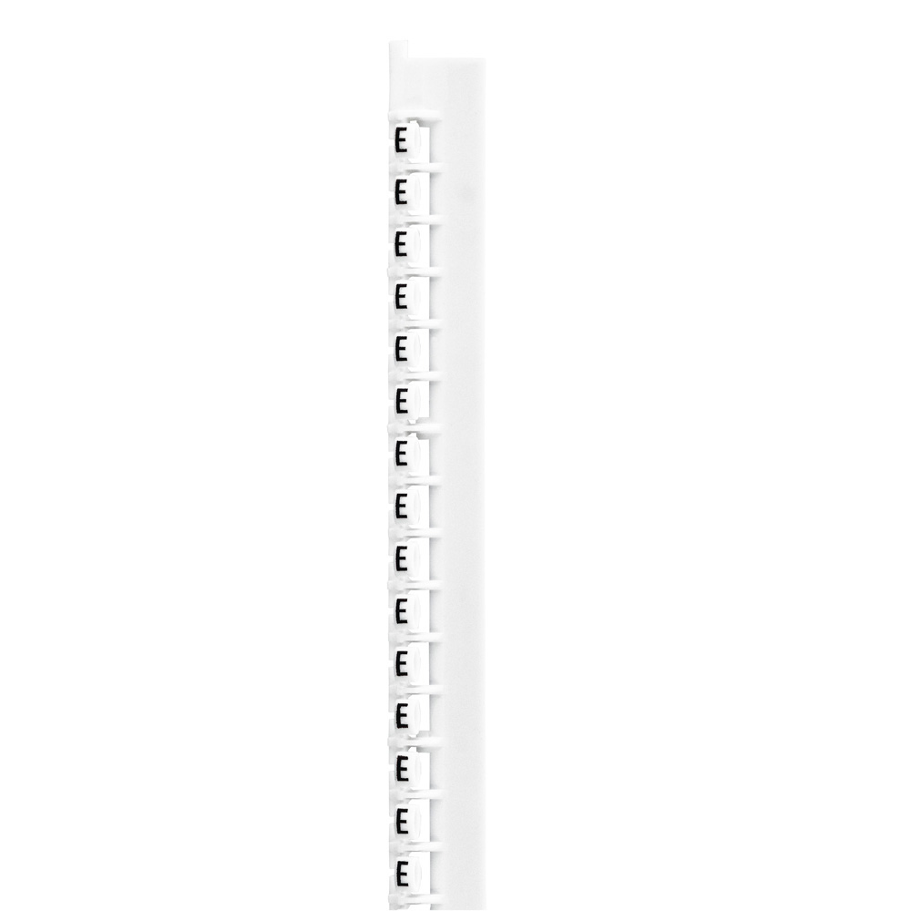 LEGRAND 037830, Memocab Marker, for Cables, Letter “E”