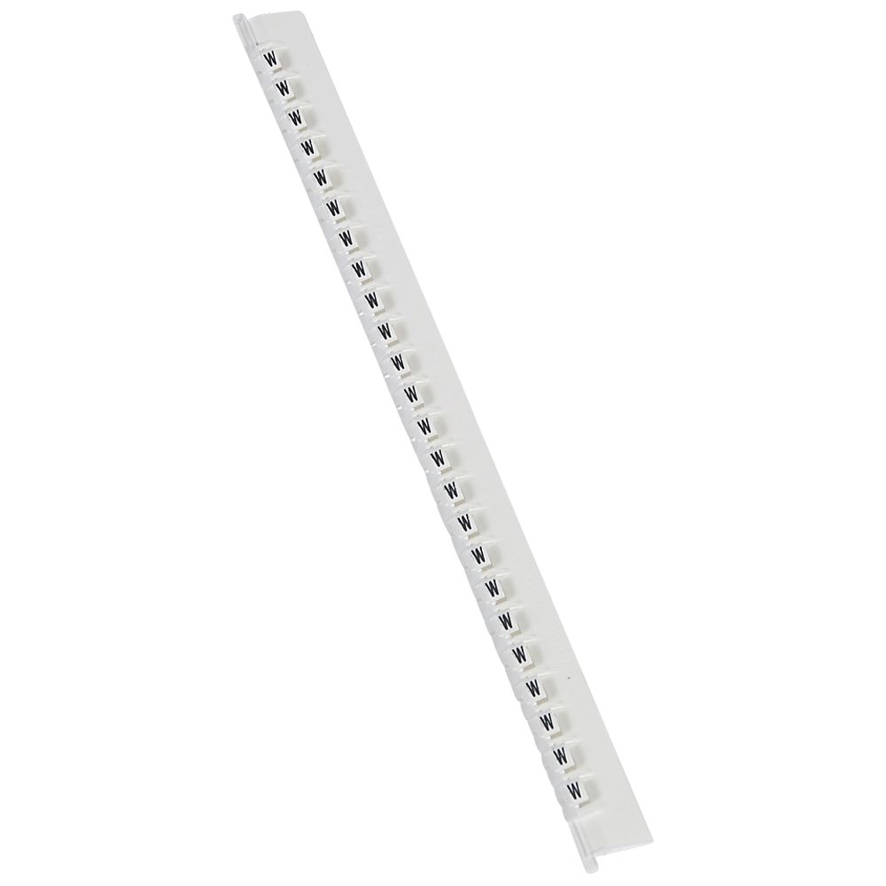 LEGRAND 037848, Memocab Marker, for Cables, Letter “W”