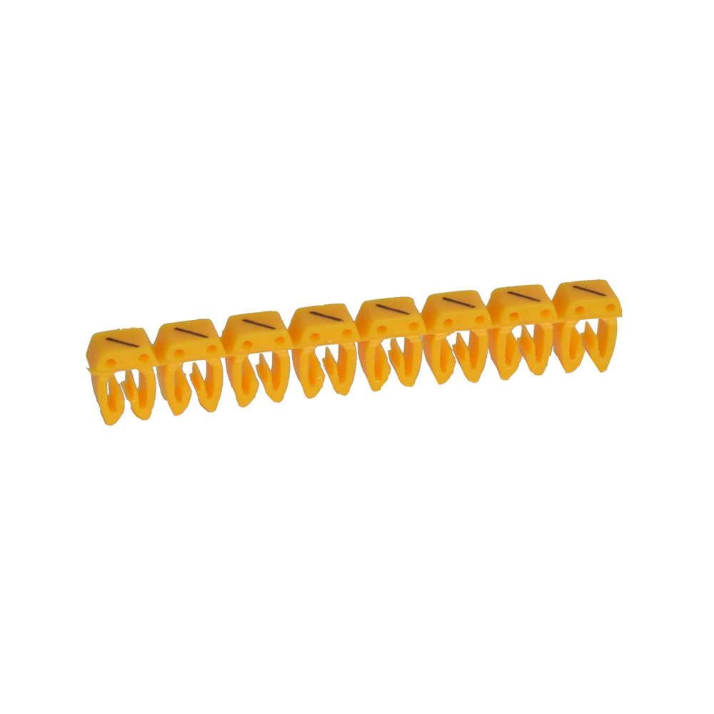 LEGRAND 038140, Reper cab 3, Pentru secțiune 0.15-0.5 mm², Semn conventional "/"