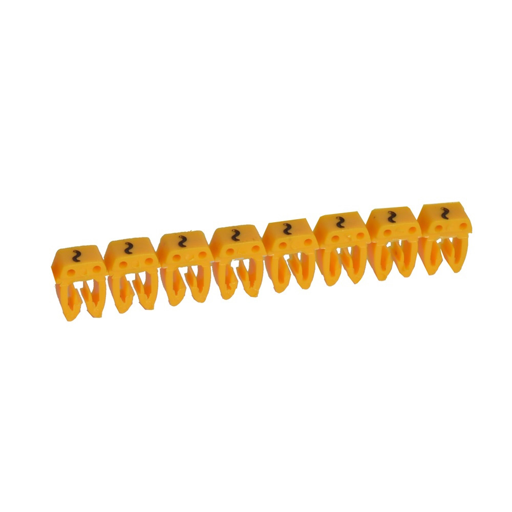 LEGRAND 038144, Cab 3 Marker, for Cross-Section 0.15-0.5 mm², Conventional Symbol “~”