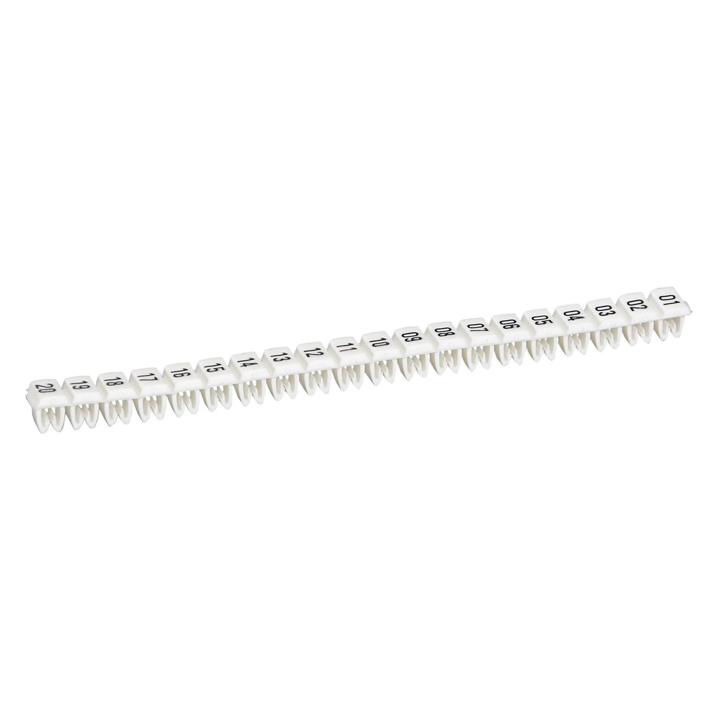 LEGRAND 038154, Reper cab 3, Pentru secțiune de 0.5-1.5 mm², Numerele 81-100