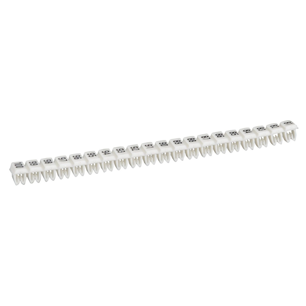 LEGRAND 038160, Reper cab 3, Pentru secțiune de 1.5-2.5 mm², Numerele 01-20