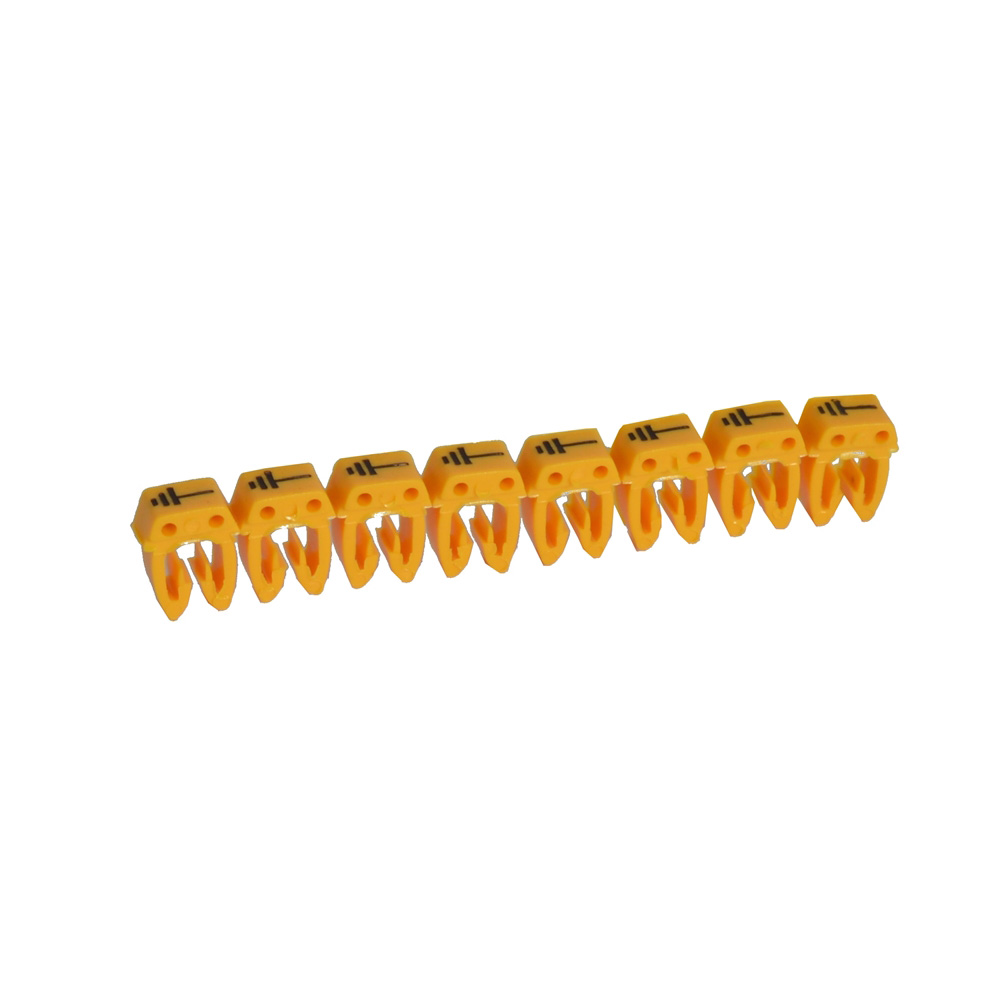 LEGRAND 038286, Cab 3 Marker, for Cross-Section 1.5-2.5 mm², Conventional Symbol: Earth
