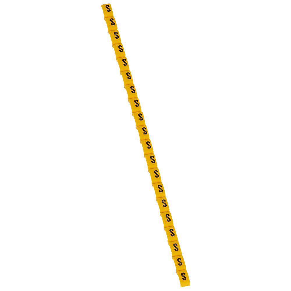 LEGRAND 038428, Duplix Marker, Letter “S”
