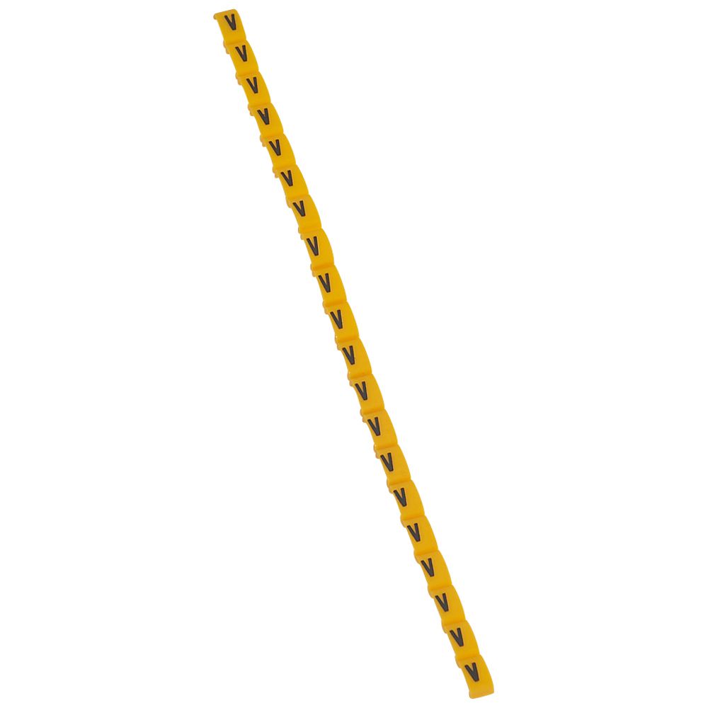 LEGRAND 038431, Duplix Marker, Letter “V”