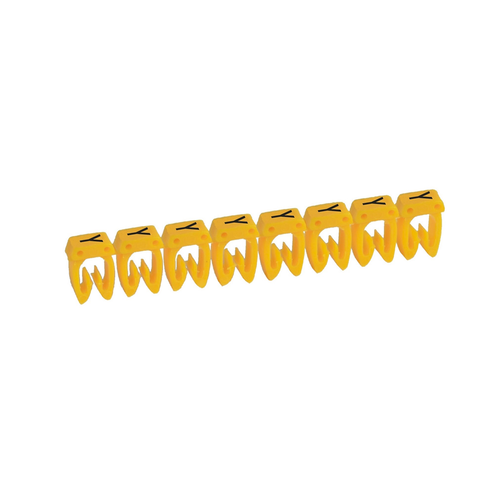 LEGRAND 038354, Cab 3 Marker, for Cross-Section 1.5-2.5 mm², Letter “Y”