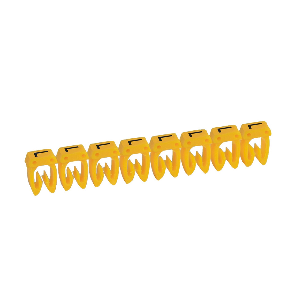 LEGRAND 038371, Cab 3 Marker, for Cross-Section 4-6 mm², Letter “L”