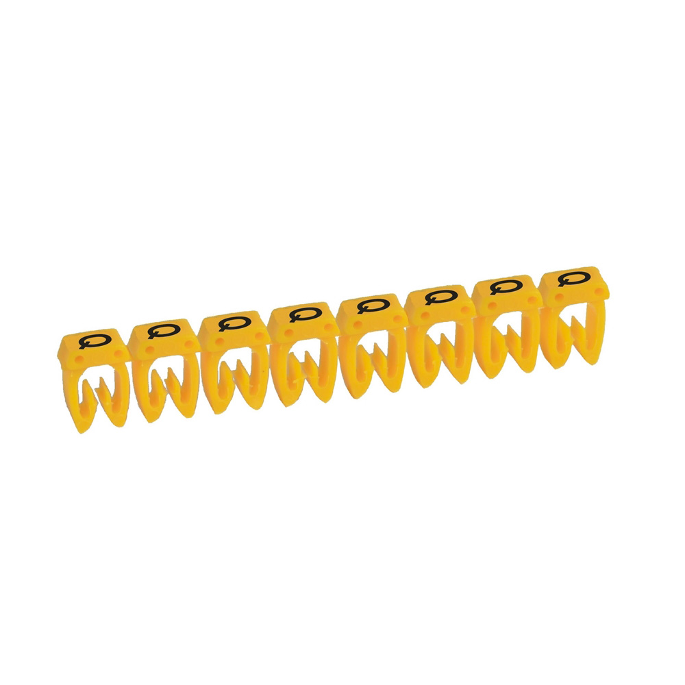LEGRAND 038376, Cab 3 Marker, for Cross-Section 4-6 mm², Letter “Q”