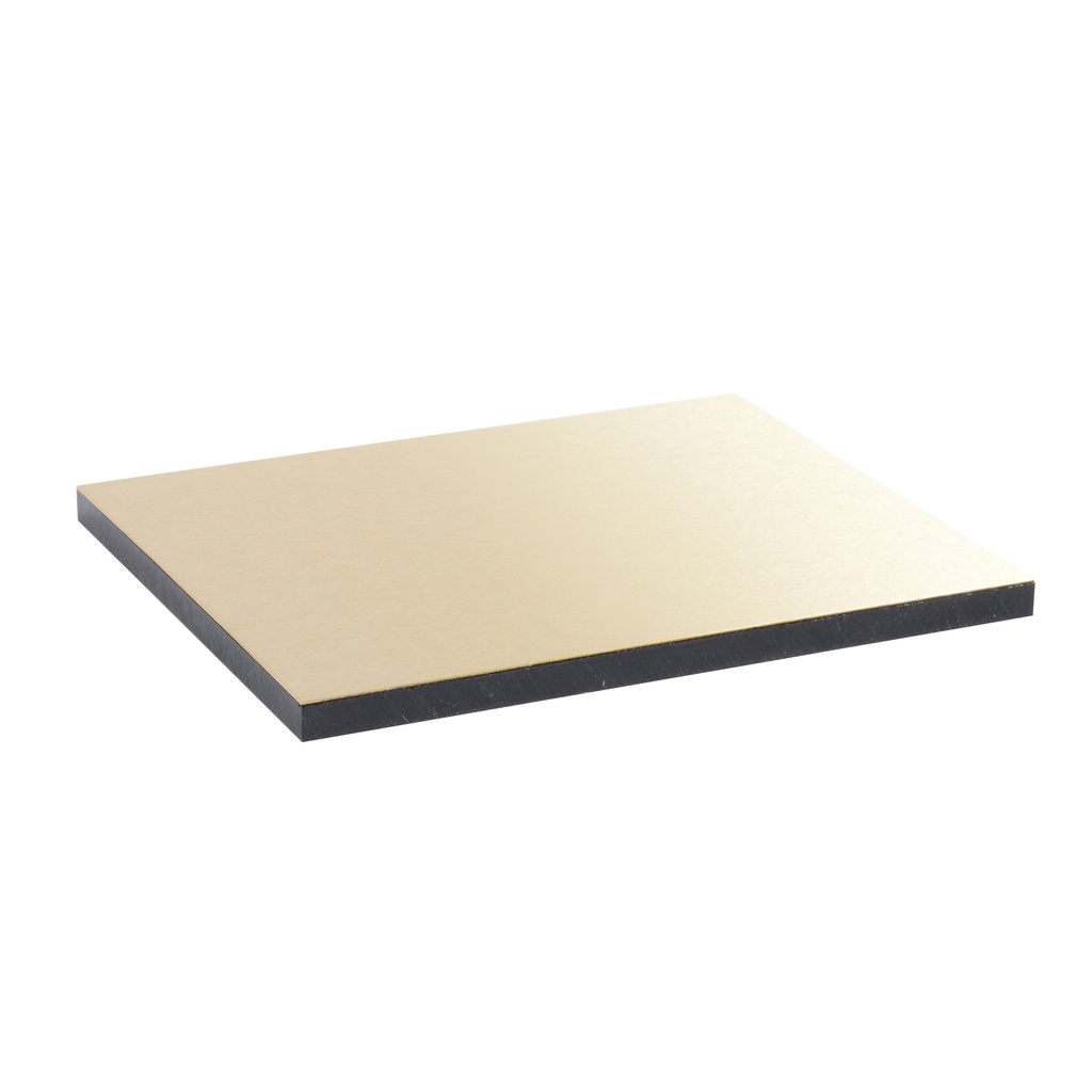 Legrand 088050, Placă din alamă pentru capac și ramă metalică doză de pardoseală standard, 16/24 module