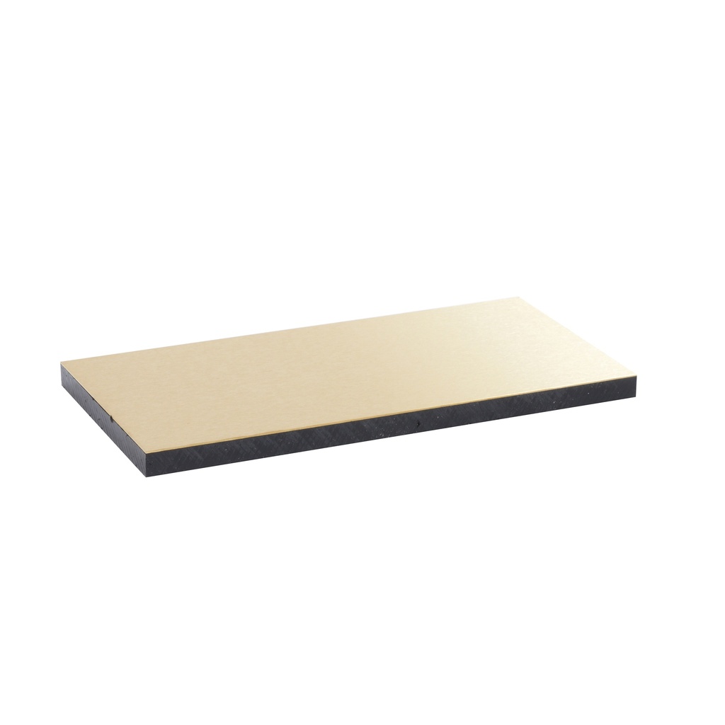LEGRAND 088048, Brass Plate for Metal Lid and Frame for Standard Floor Box, 8/12 Modules