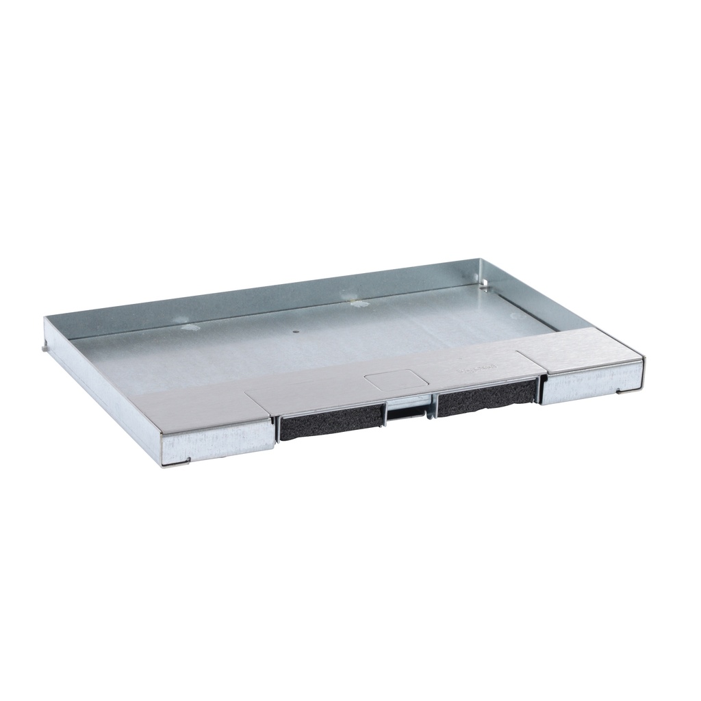 Legrand 088103, Capac din inox pentru doză de pardoseală tip avansat, 8/12 module