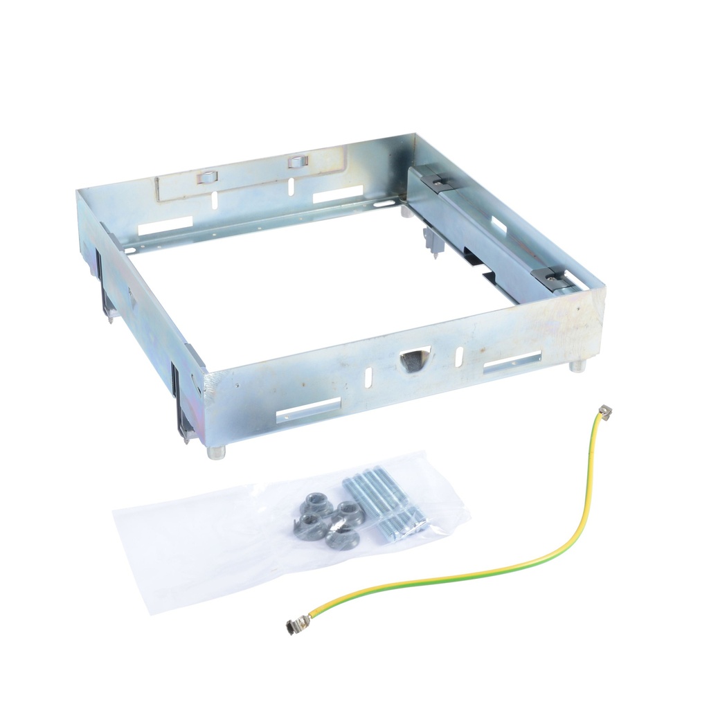 Legrand 088141, Cadru de vizitare metalic tip încastrat pentru doză de pardoseală, 16/24 module