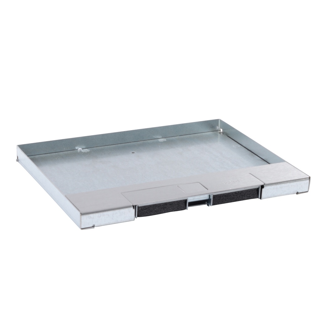 Legrand 088104, Capac din inox pentru doză de pardoseală tip avansat, 12/18 module