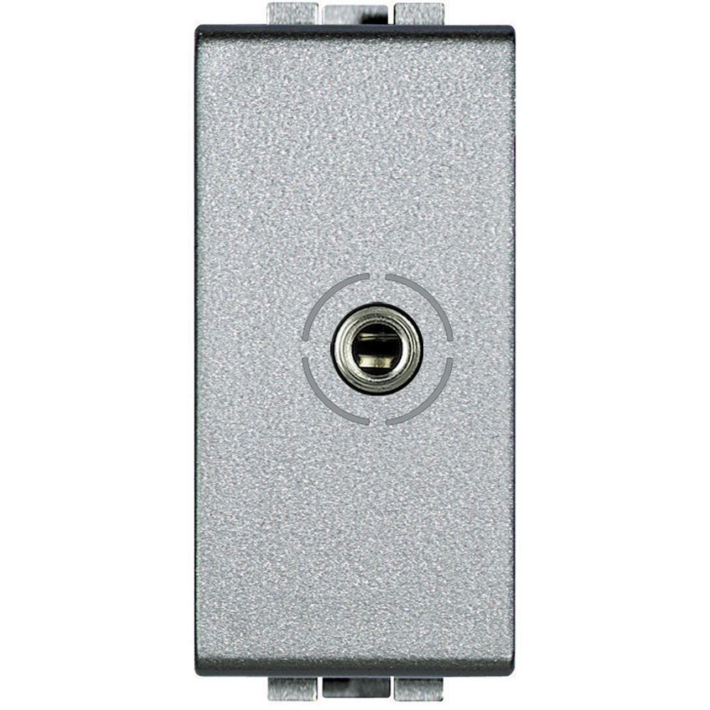 BTICINO NT4280, Conector cu mufă mamă 3.5 mm Livinglight, Cu șurub, Tehnic, 1 modul