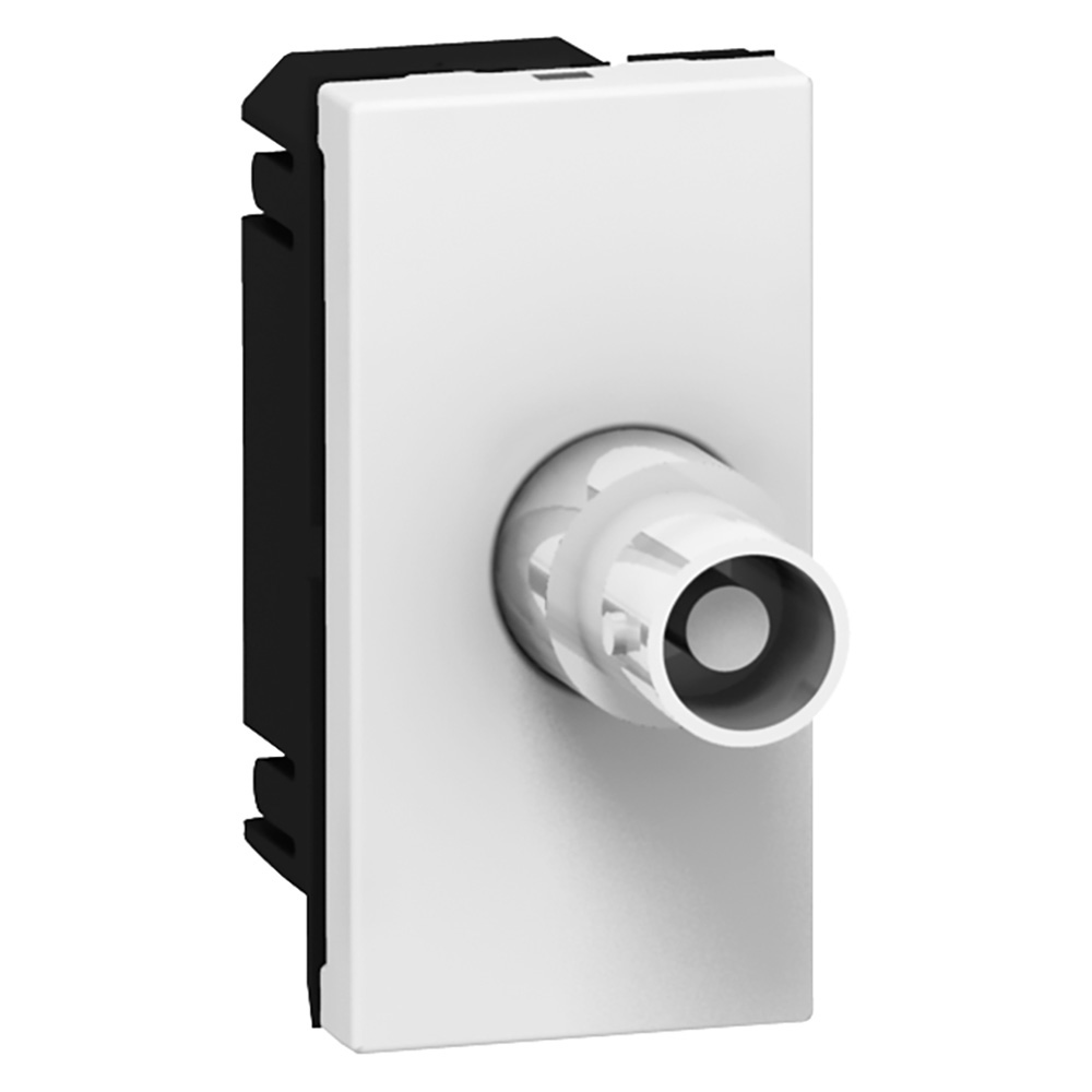 LEGRAND 078758, BNC 75Ω Female Connector Socket, 1 Module, White