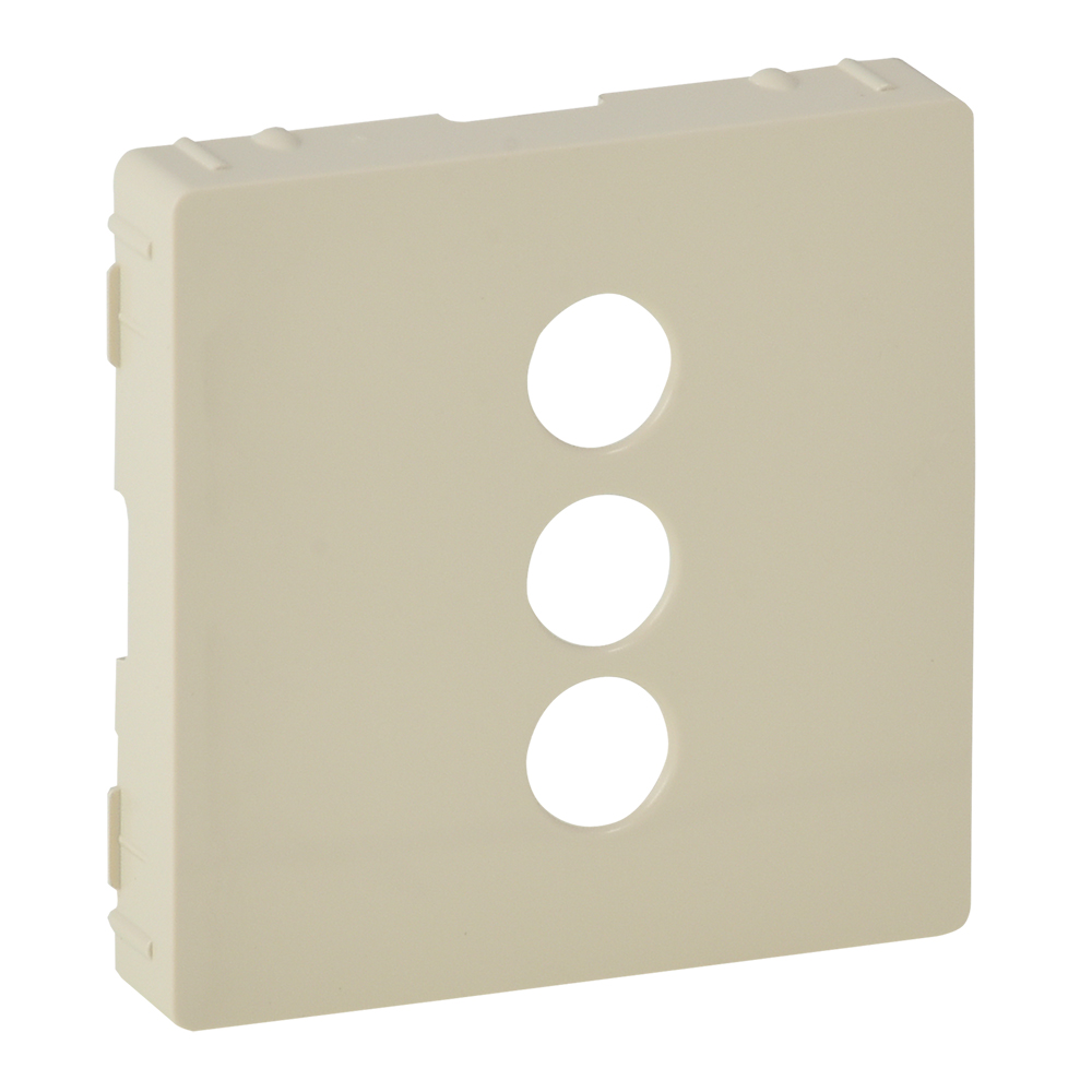 LEGRAND 754721, Placă de acoperire Valena Life pentru priză triplă RCA, Ivoar