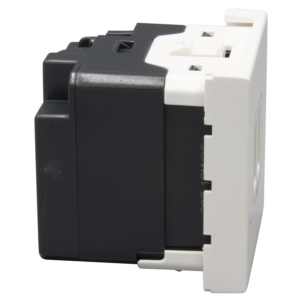 LEGRAND 077594, Priză USB dublă Tip A+A Mosaic, 2 module, 3A, 15W, Alb