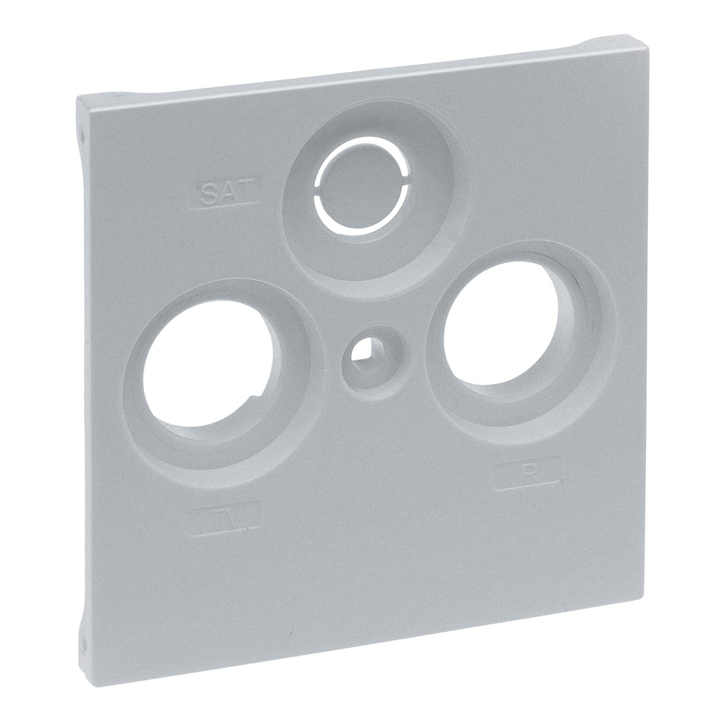LEGRAND 721374, Capac priză TV-Radio-SAT 30 mm, Aluminiu