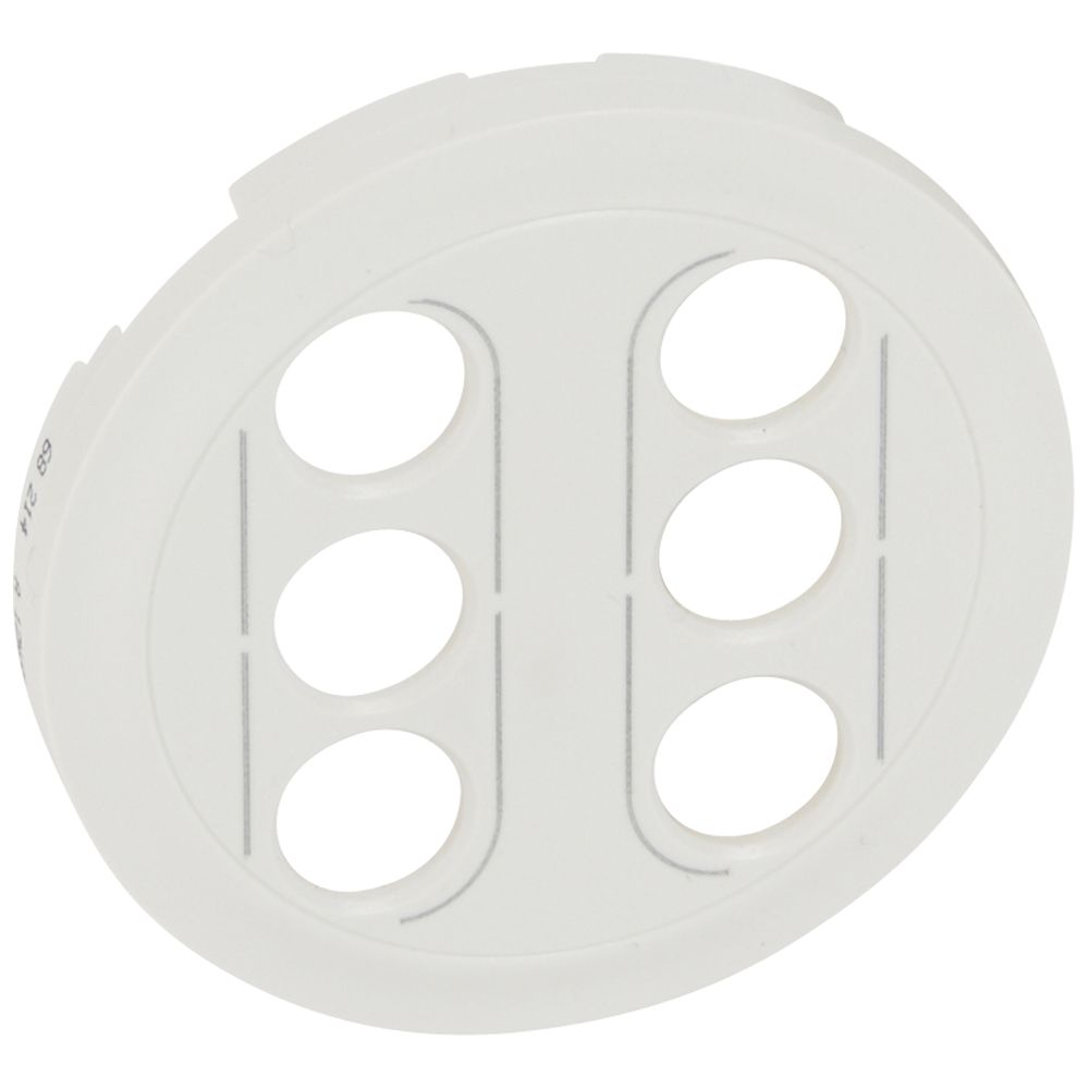 LEGRAND 068214, Priză audio-video triplă dublă