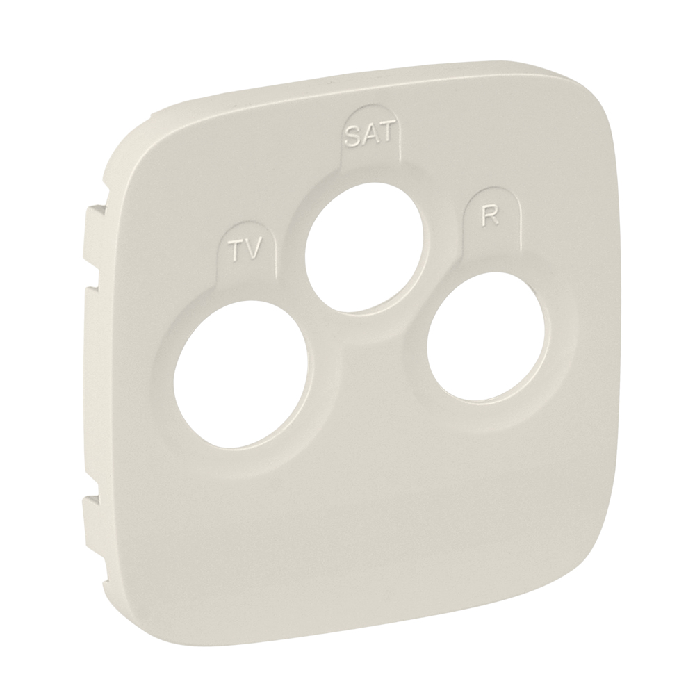 LEGRAND 754796, TV-Radio-SAT Socket Cover Valena Allure, Ivory
