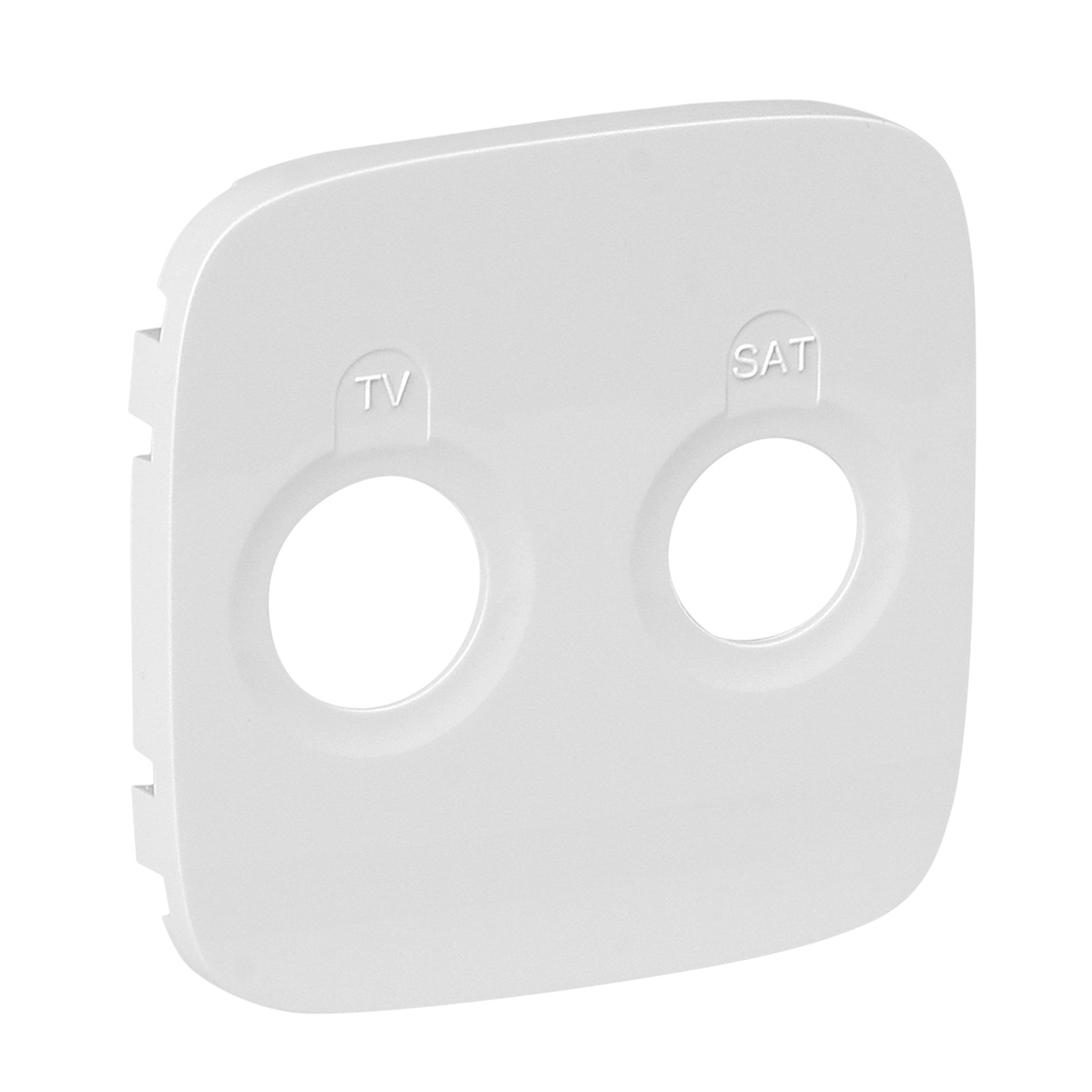LEGRAND 754825, TV-SAT Socket Cover Valena Allure, White