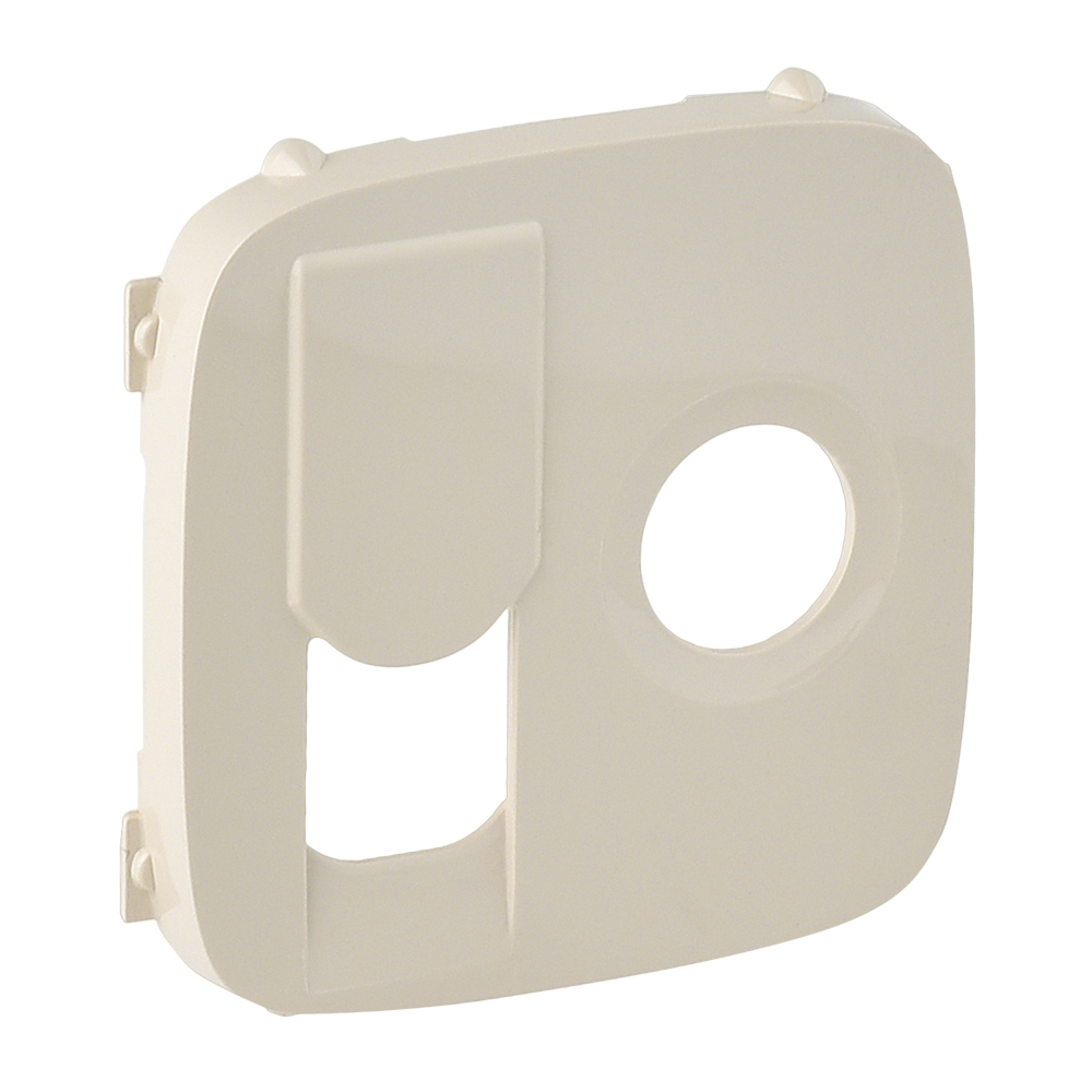 LEGRAND 754836, TV Socket 0-2400 MHz + RJ45 Cat.6 UTP Cover Valena Allure, Ivory