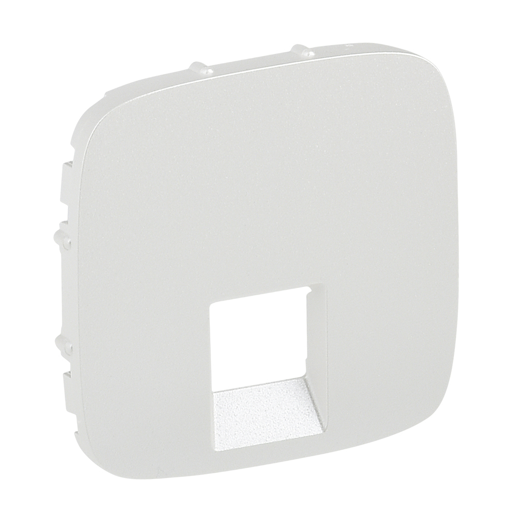 LEGRAND 755419, RJ45/RJ11 Socket Cover Valena Allure, Pearl