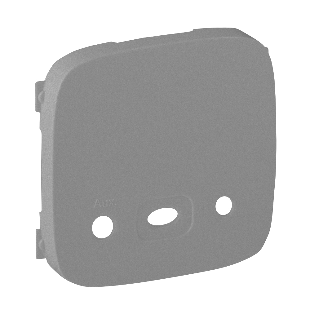 LEGRAND 755457, Capac intrare sursa cu alimentare Valena Allure, Aluminiu