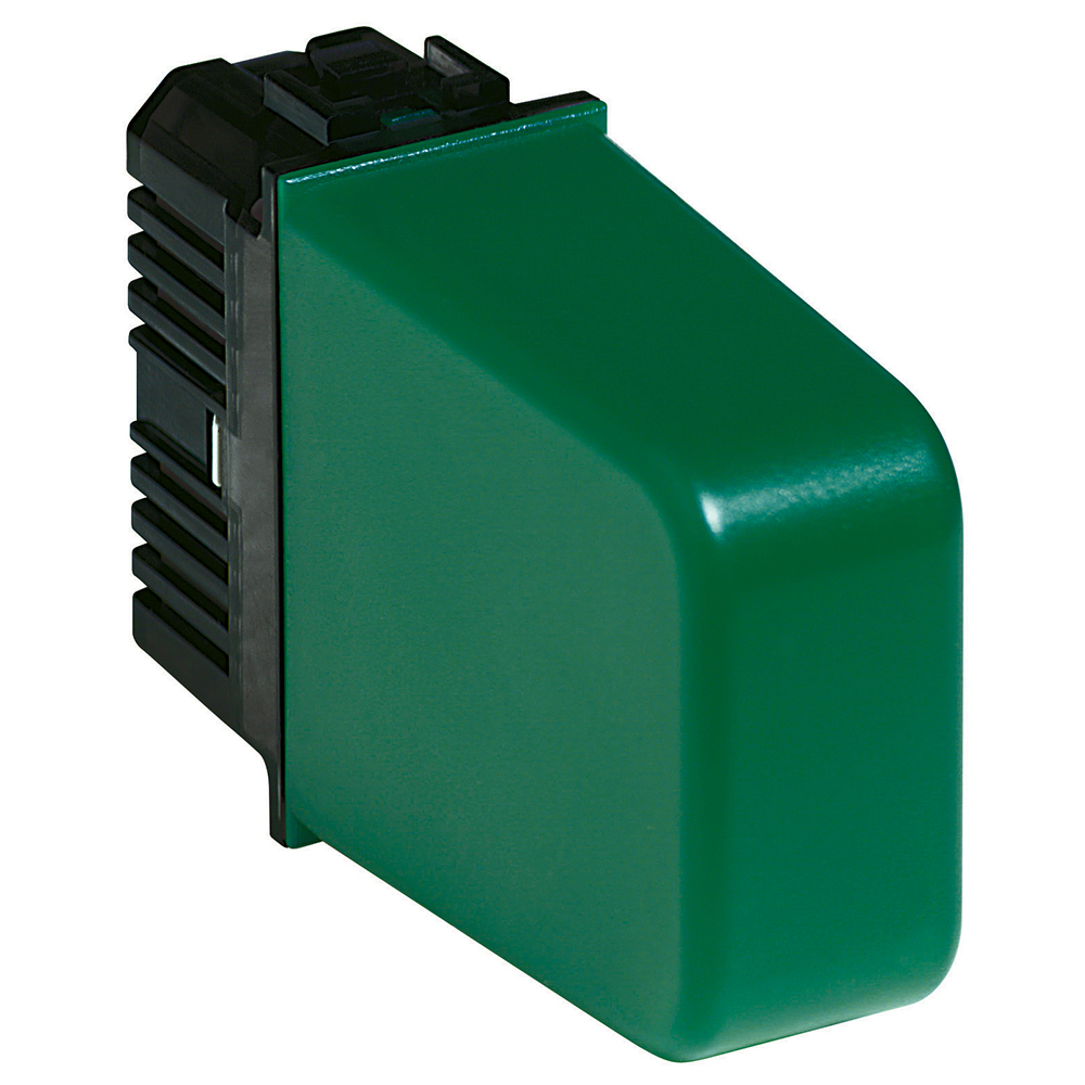 BTICINO A5386/12V, Matix, Light Diffuser 12 V Led Green