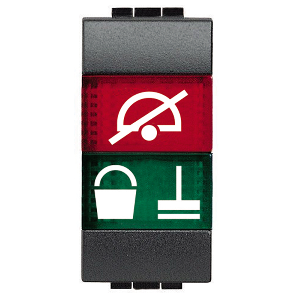 BTICINO L4373H, Living Light Outdoor Door Signal Lamp, Anthracite, 1 Module