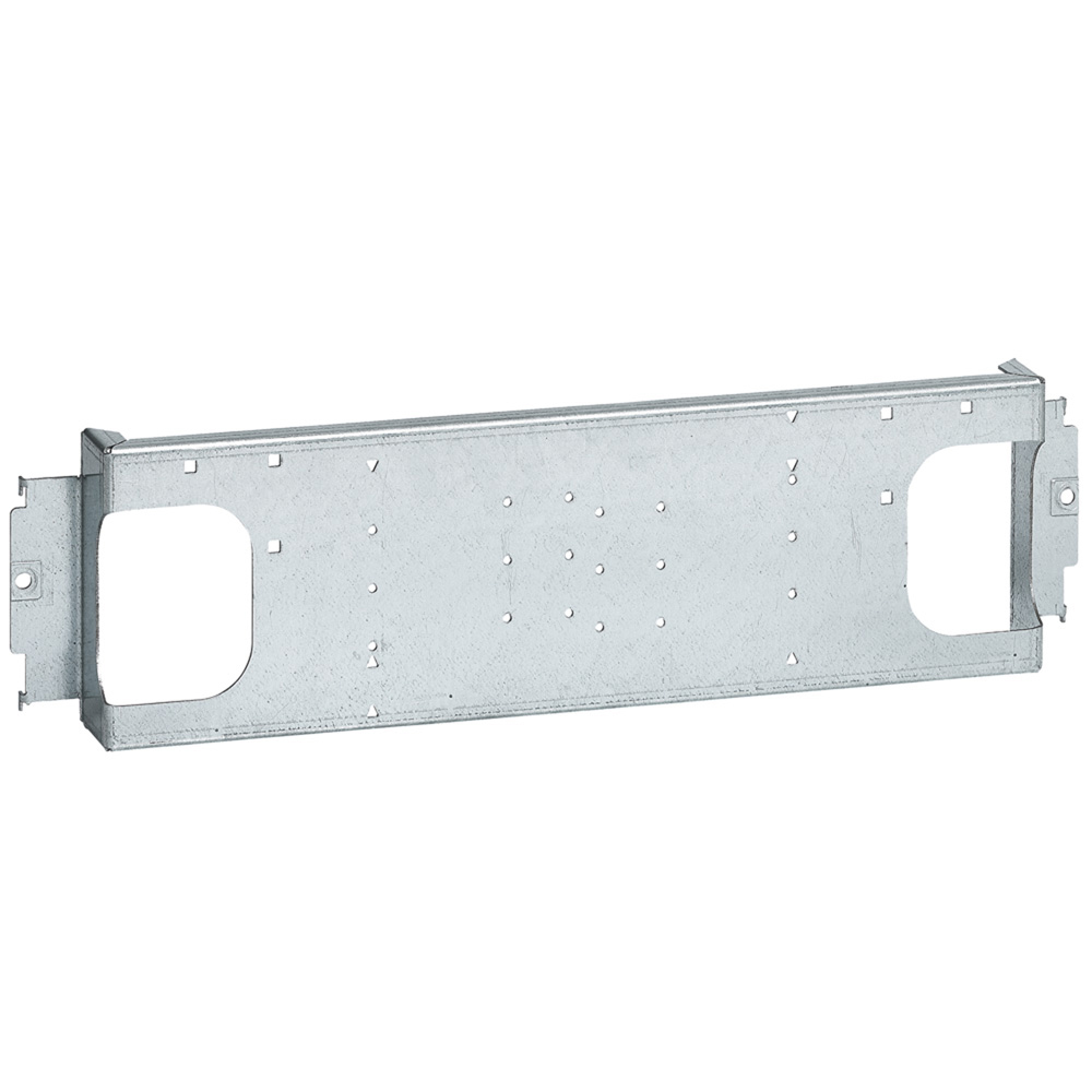 LEGRAND 020213, Mounting Plate XL³ 400, for 1 DPX³ 160 Thermal Magnetic, Horizontal Mounting