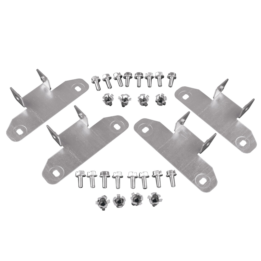 LEGRAND 020530, Set plăci de fixare (4 buc.), XL³ 4000, pentru montanți funcționali reduși