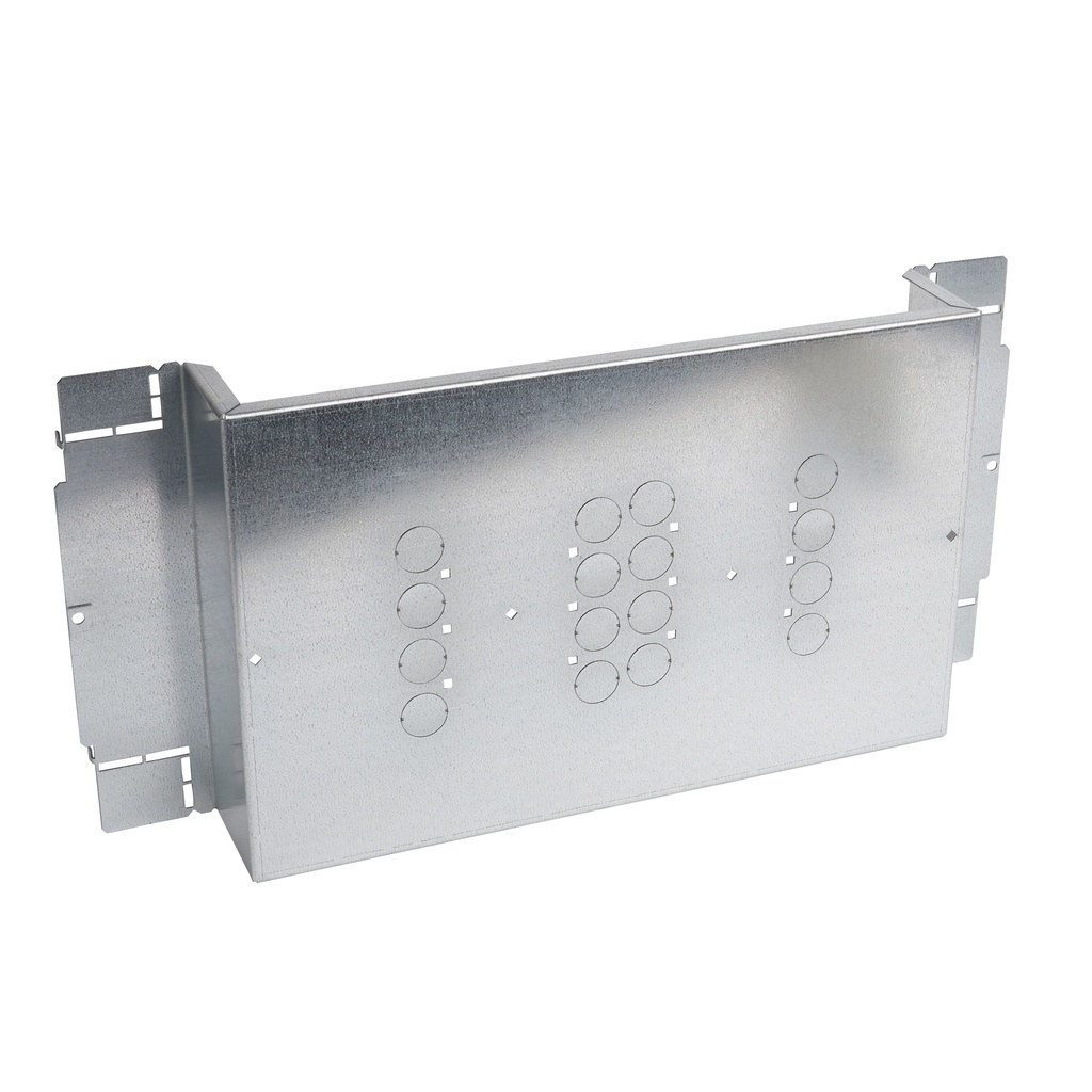 LEGRAND 020618, Mounting Plate XL³ 800/4000, for 1 DPX-IS 250 Front or Rear Terminals, 24 Modules
