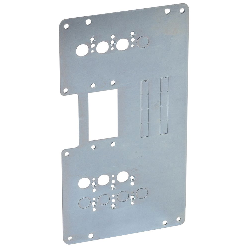 LEGRAND 020681, Mounting Plate XL³ 4000, for 1 Plug-In DPX³ 160 in Supply Inverter, Vertical Mounting