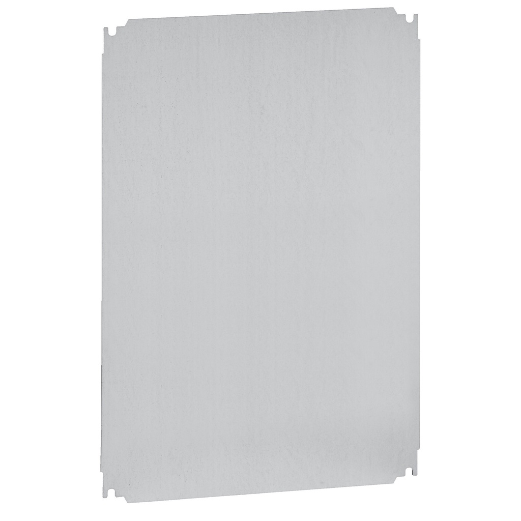 LEGRAND 034950, Plain Plate, Marina Enclosures, Height 1600 mm, Width 800 mm, Galvanized Steel
