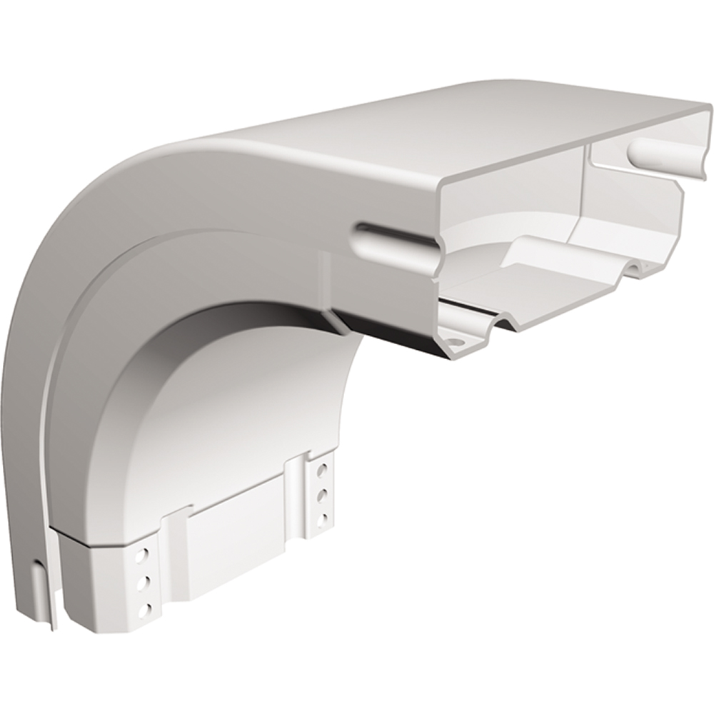 LEGRAND 637847, ISIPLAST Cot Descendent 90° cu Capac 300x75