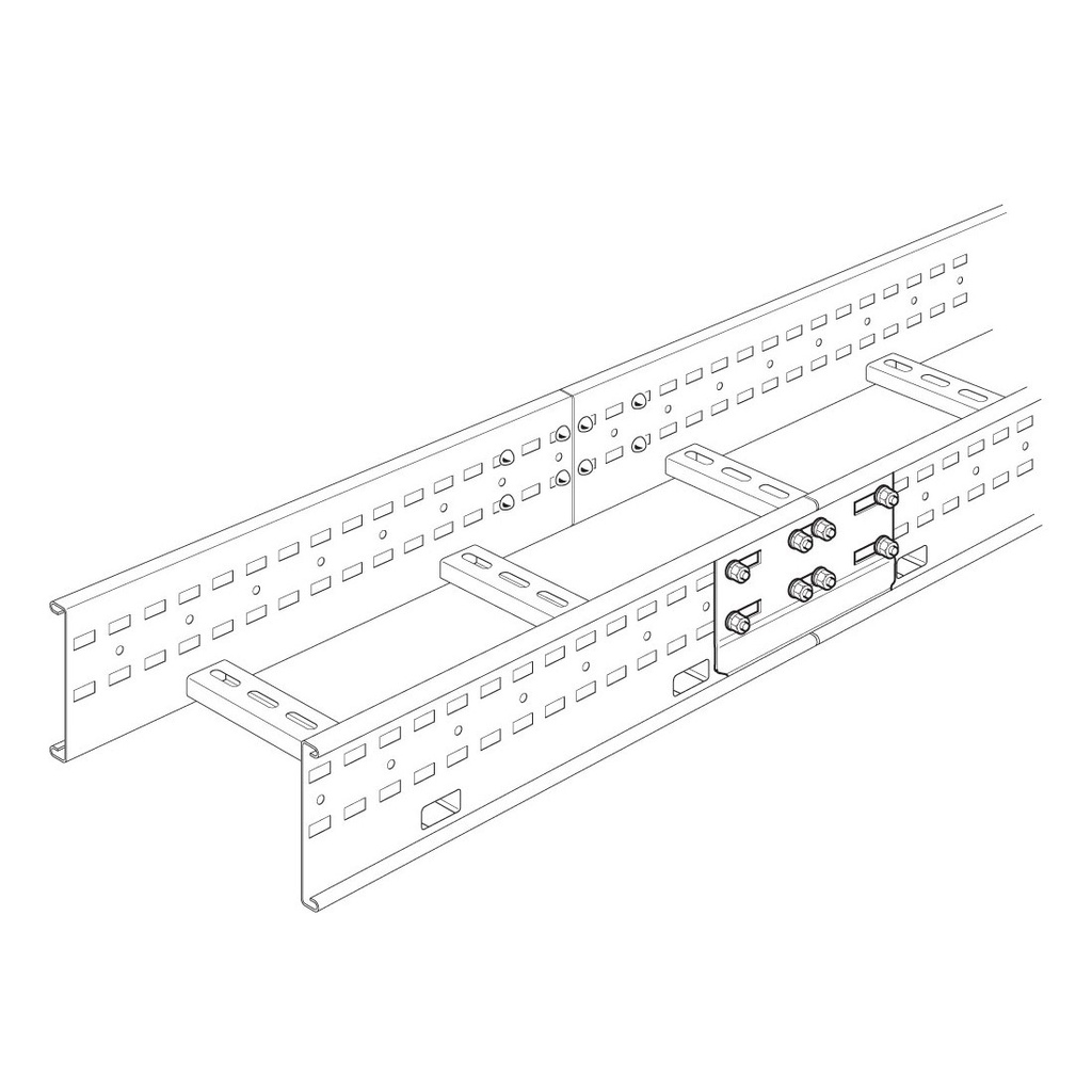 LEGRAND PCSZ, Swifts Cable Ladder Extra Heavy Duty Length to Length Coupler Set 316L