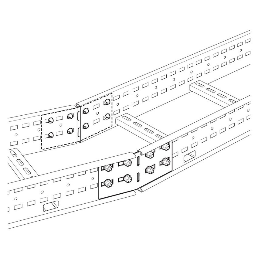 LEGRAND ZHSZ, Swifts Cable Ladder Medium Duty Bendable Connectors 316L