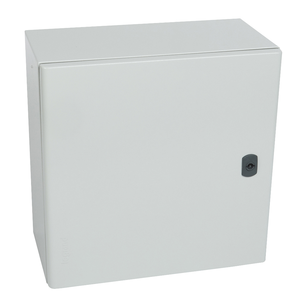 LEGRAND 036957, Dulap Metalic Atlantic, Versiune Pătrată, 400 × 400 × 200 mm, 1 Ușă