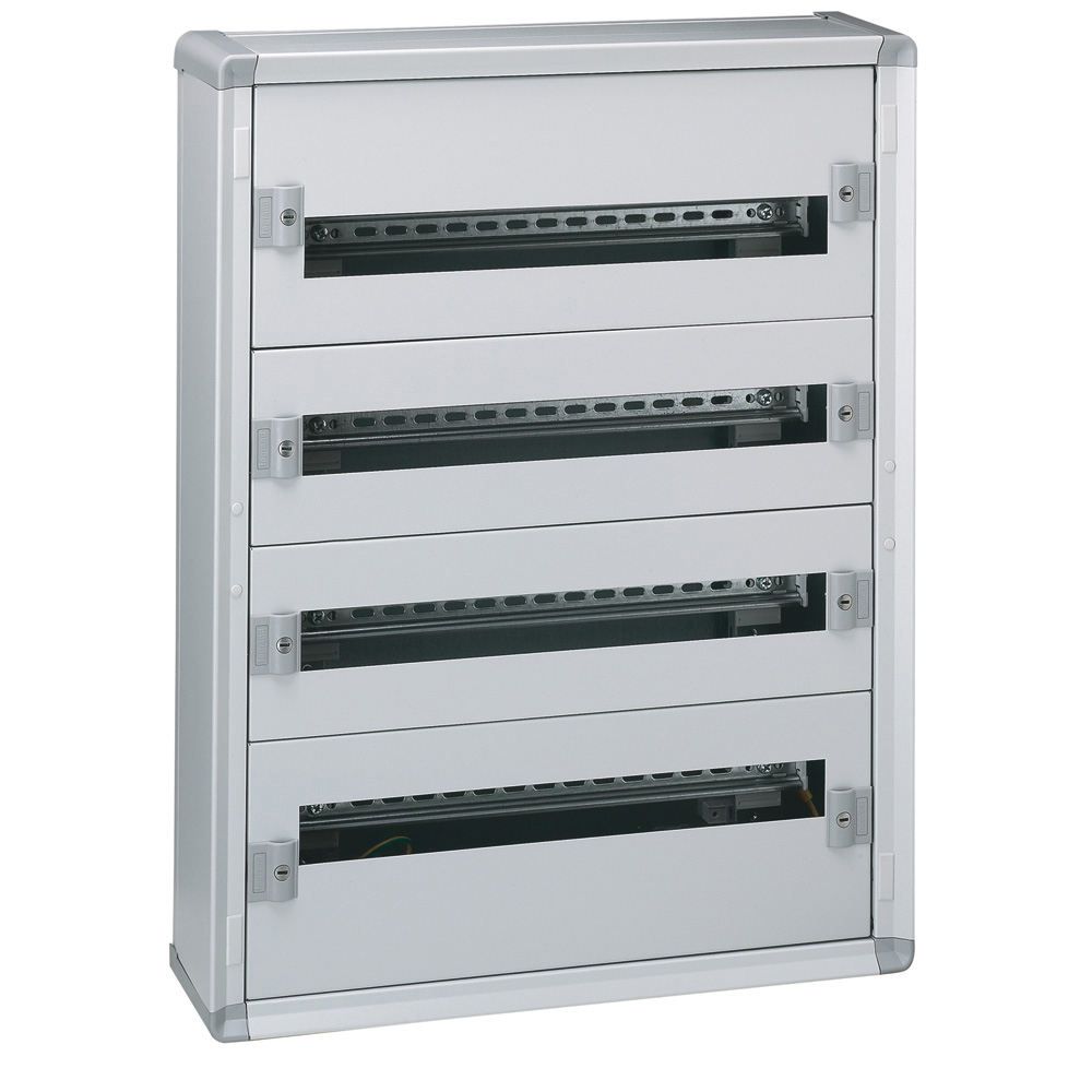LEGRAND 020004, Dulap metalic Modular XL³ 160, Gata de utilizare, 4 Rânduri, 750 × 575 × 147 mm