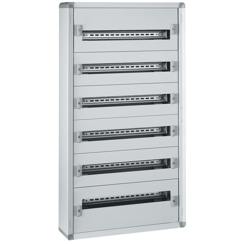 LEGRAND 020006, Dulap metalic Modular XL³ 160, Gata de utilizare, 6 Rânduri, 1050 × 575 × 147 mm
