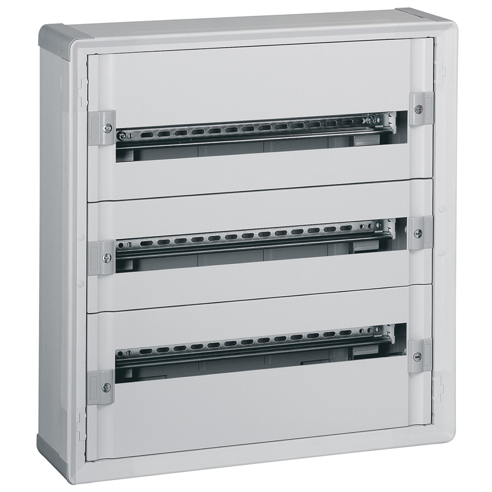 LEGRAND 020053, Fully Modular Insulated Cabinet XL³ 160, Ready to Use, 3 Rows, 600 × 575 × 147 mm