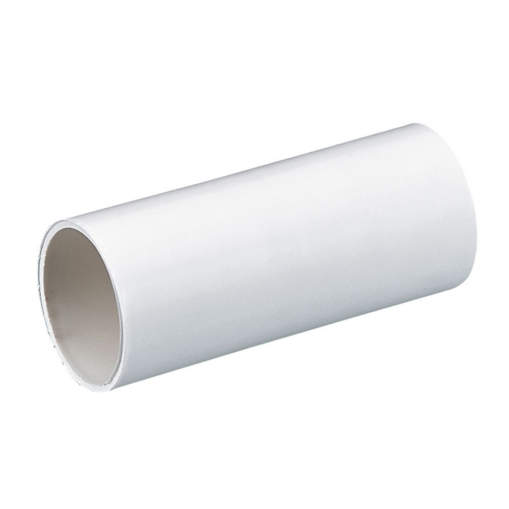 LEGRAND 06101, Cuplaj Drept 3422, Ø16 mm, Alb, Pachet De 25