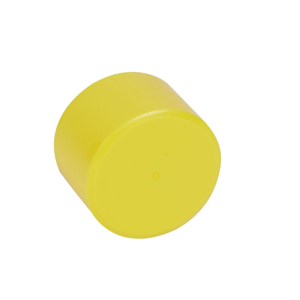 LEGRAND 06065, End Cap, Ø40 mm, Yellow, Pack of 10
