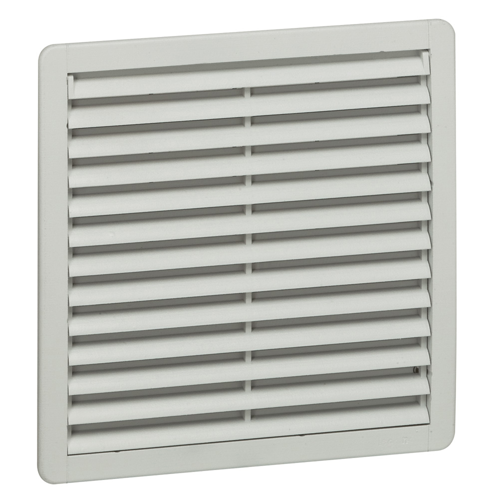 LEGRAND 034853, Ventilator cu clapetă din plastic, IP54, IK08, 400/900 m³/h, RAL 7035