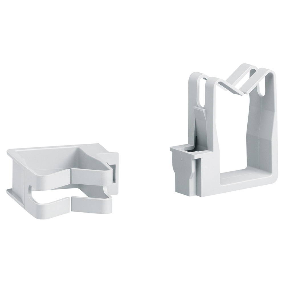 LEGRAND 020093, Ghidaj pentru cabluri (2), XL³ 160, Cablare verticală, Se potrivește direct pe șasiul dulapului