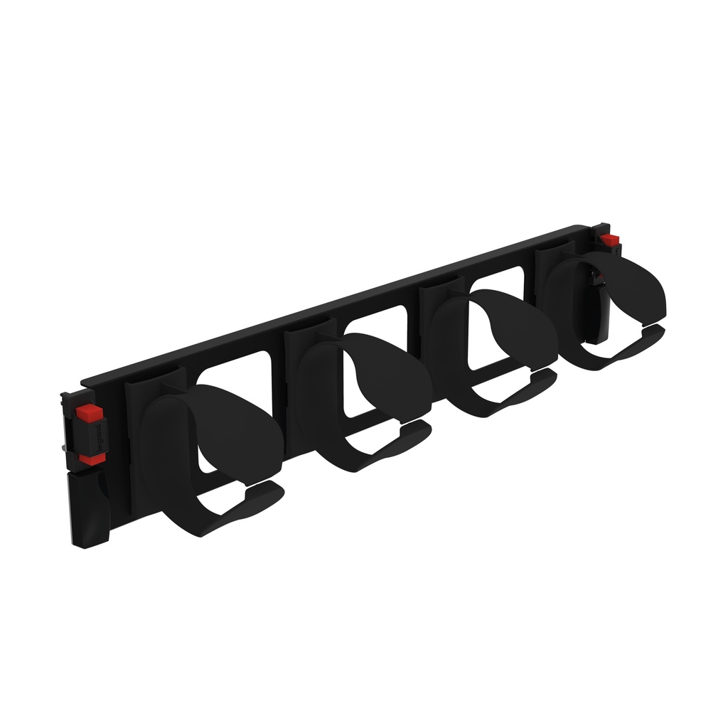 LEGRAND 046523, 19-Inch Management Panel 2U, Metal, 2-Axis Quick Fixing