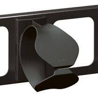 LEGRAND 046542, Inel de gestionare a cablurilor 2U pentru carcase, Plastic, 4070 mm